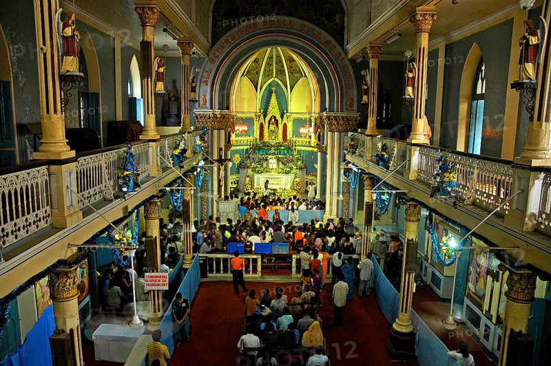 Mount Mary Church, Bandra, Bombay, Mumbai, Maharashtra, India