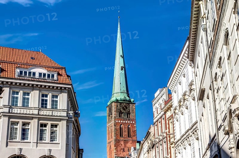 St. Mary's Church in the Hanseatic City of Lubeck