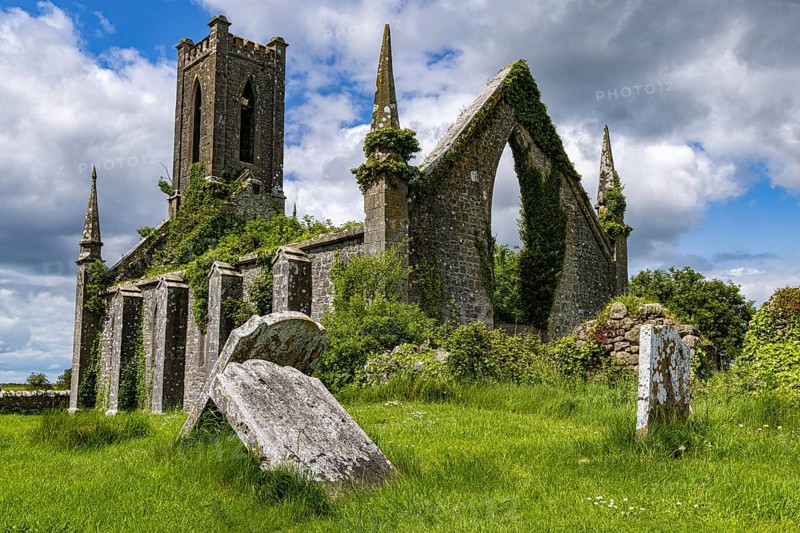 Ballynafagh Church Ruin, County Kildare, Ireland