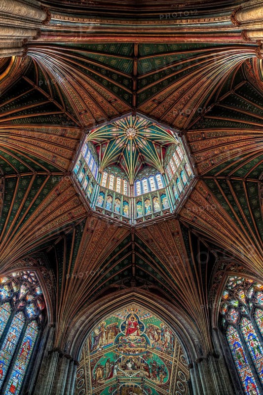 Ceiling Detail Ely Cathedral