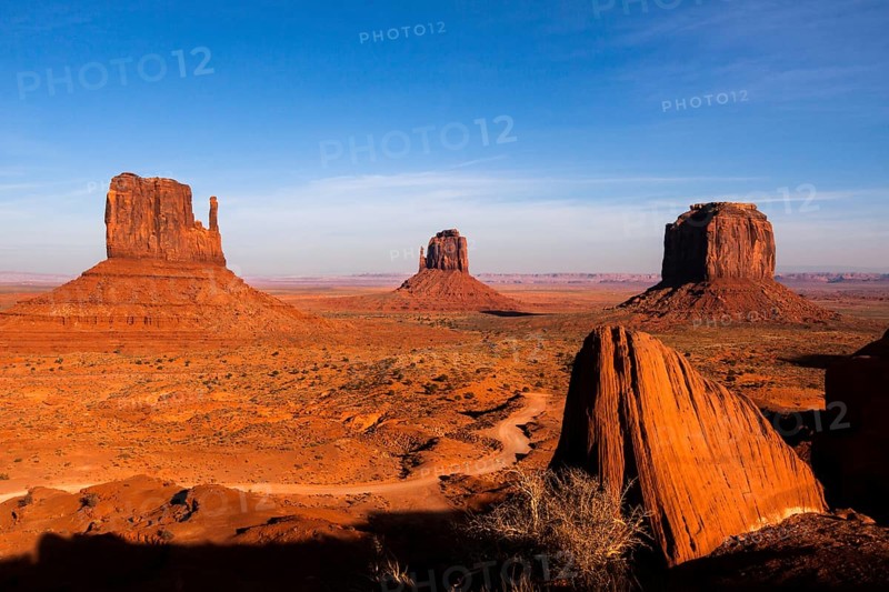 Scenic View of Monument Valley Utah USA