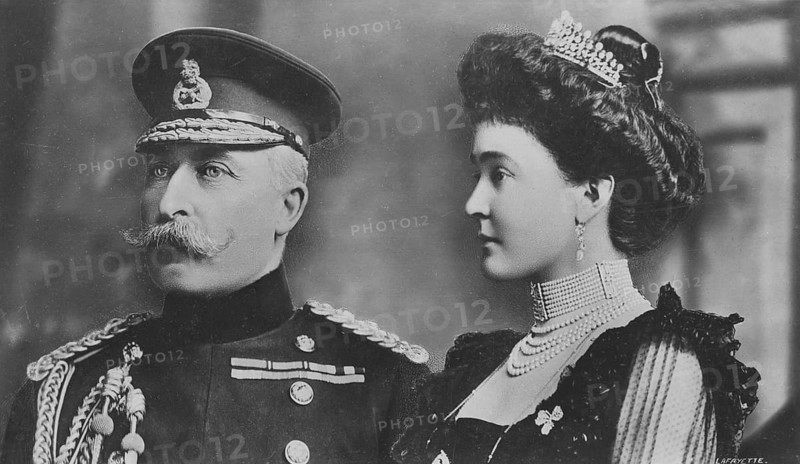 Prince Arthur, Duke of Connaught and Strathearn. 1850-1942. Pictured with his wife Princess Louise Margaret of Prussia, 1860-1917. 1915