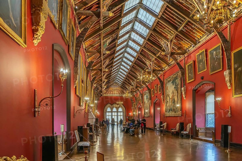 Kilkenny Castle is a castle in Kilkenny, Ireland. Interior, picture gallery
