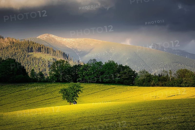 Beautiful Slovak unspoilt nature, a wonderful destination for vacation and relaxation
