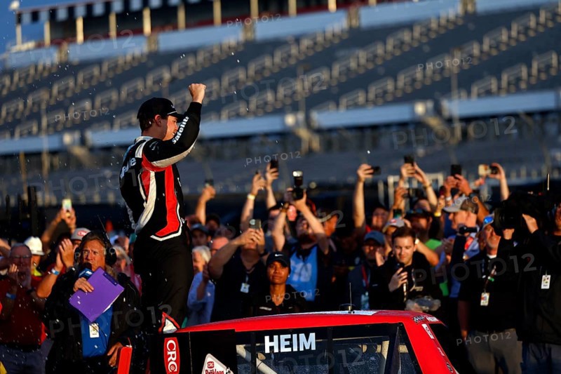 Corey Heim wins the CRC Brakleen 175 in Long Pond, PA, USA