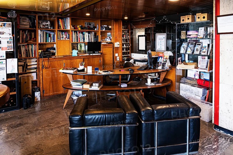 Office in the Le Corbusier House, landmark, Marseille, France
