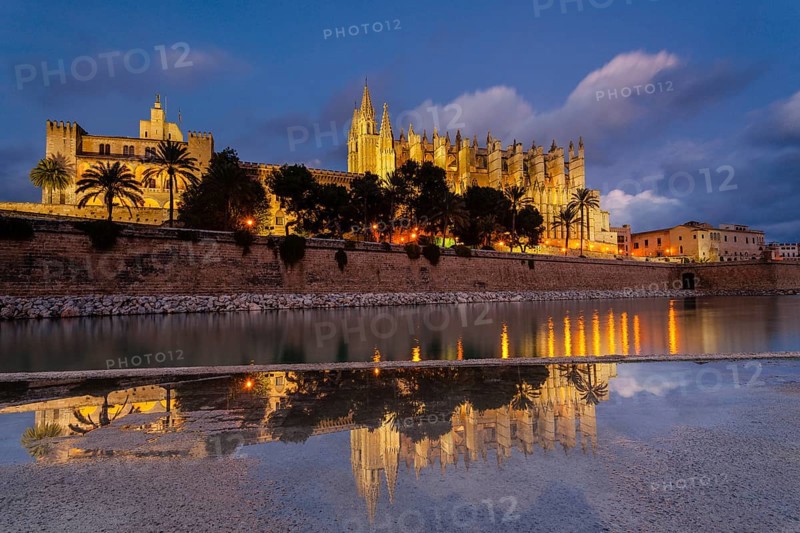 Cathedral of Mallorca, 13th century, Historical-artistic monument, Palma, mallorca, balearic islands, spain