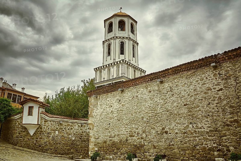 The Bell Tower of Church of St Constantine and Helena in Plovdiv, Bulgaria Plovdiv, Bulgaria