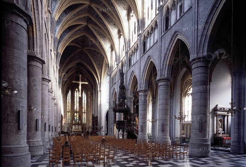 View to the east, St., Sankt, Saint