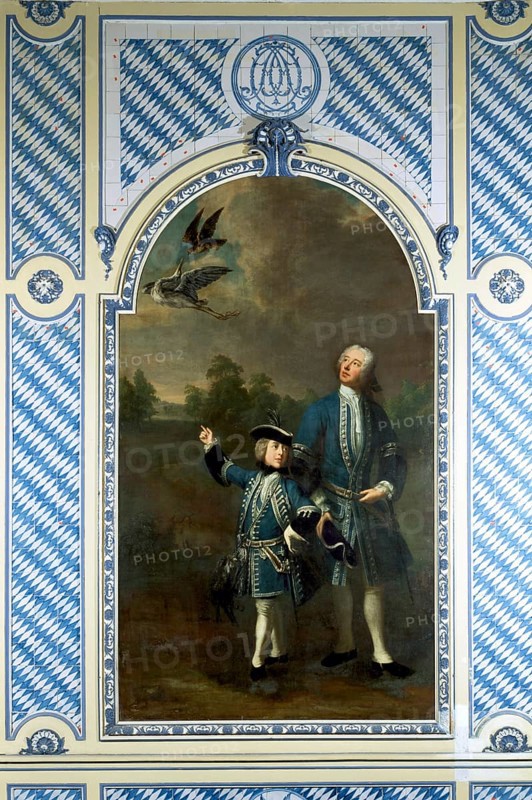 Brühl, Falkenlust Palace/ Lower Salon, portrait of Maximilian Maria Joseph of Bavaria