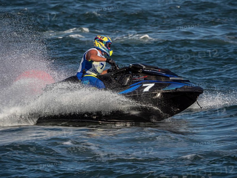 Olbia, Italy - September 16 - 20192 Aquabike world Championship gran prix of Italy