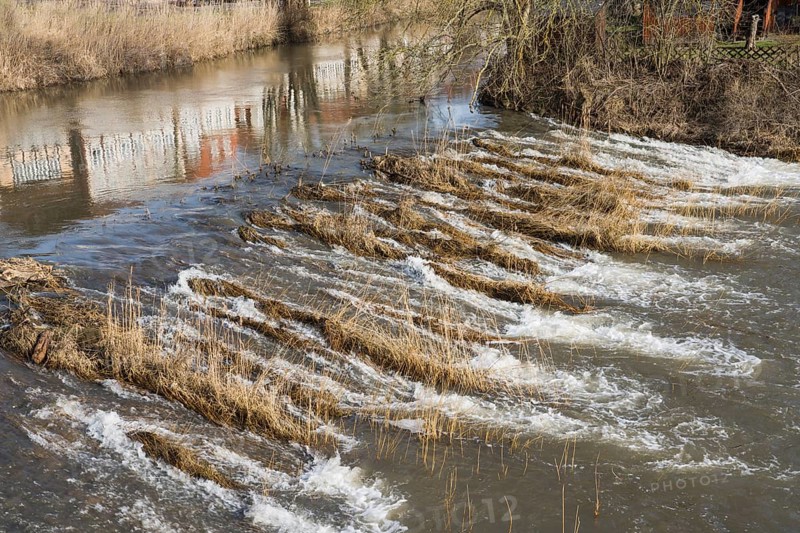 River Werra, Hannoversch Münden, Lower Saxony, Germany