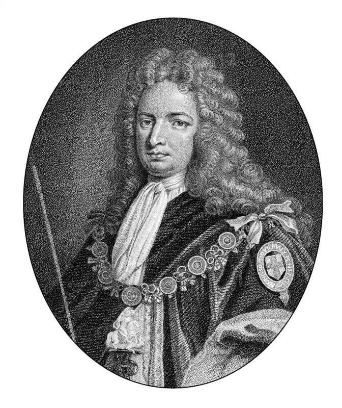 Robert Harley, 1st Earl of Oxford and Earl Mortimer, 1661-1724, a British politician and statesman