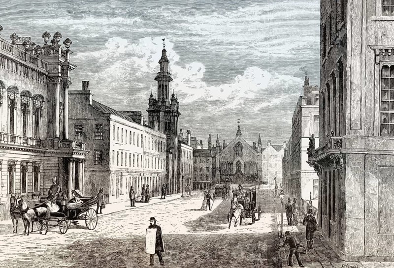 George IV Bridge, Edinburgh, Scotland, 19th century