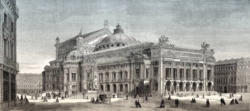 Palais Garnier, Place de l'Opéra, Paris, France, 19th century