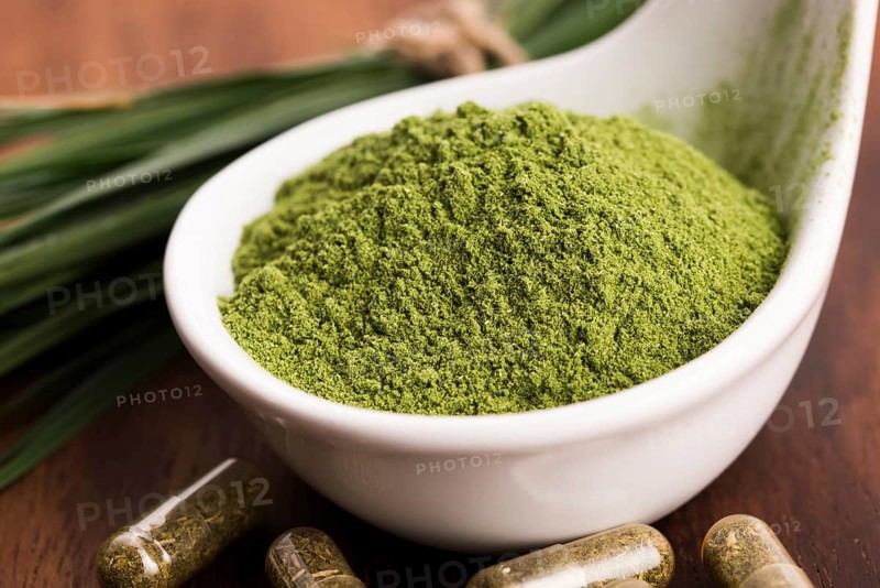 Young barley graß Detox superfood