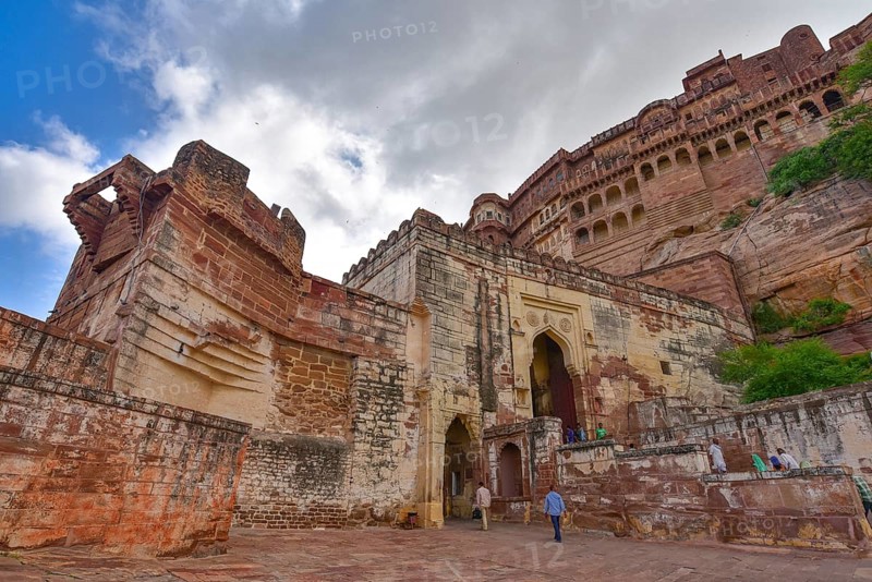 Mehrangarh Fort in Jodhpur, India