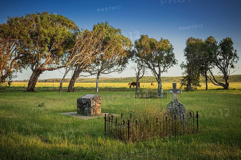 Old cemetery, Greenough Museum Village, Western Australia, Australia