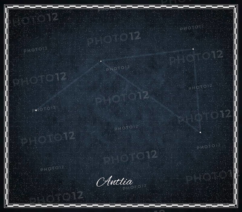Antlia star constellation, Night sky, Cluster of stars, Deep space, Pump constellation