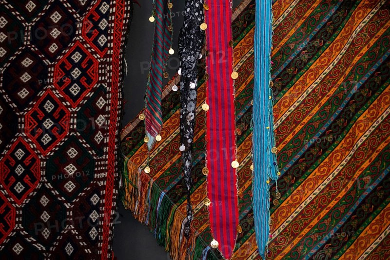 Turksih traditional woman scarf with some embroidery