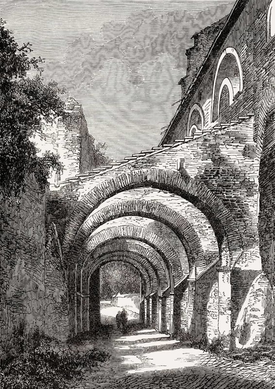 The Basilica of Saints John and Paul on the Caelian Hill, Rome, Italy, 19th Century
