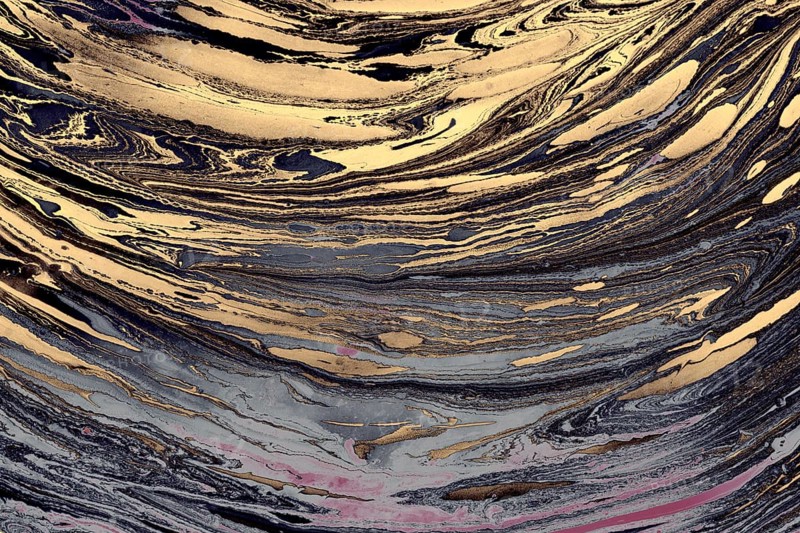 Ebru marble effect pattern design for print