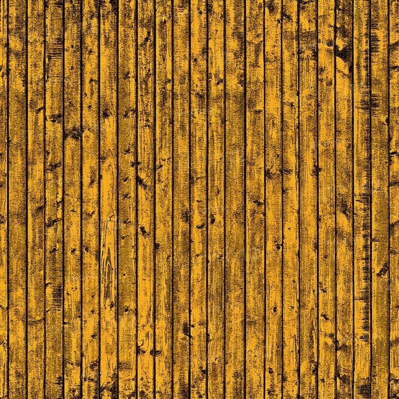 Rustic yellow painted wooden boards creating a vertical textured background, ideal for design projects needing a touch of vintage charm.Belarus