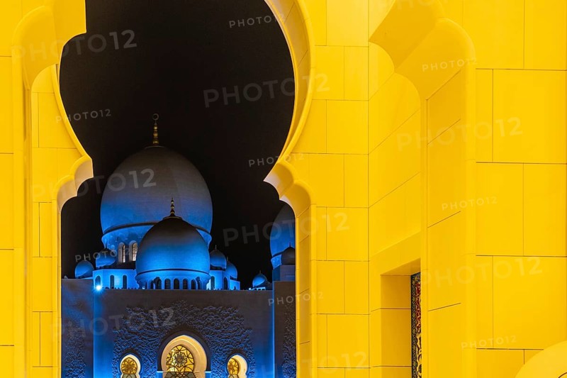 Shake Said Grand Mosque (UAE). Shooting Location: Abu Dhabi