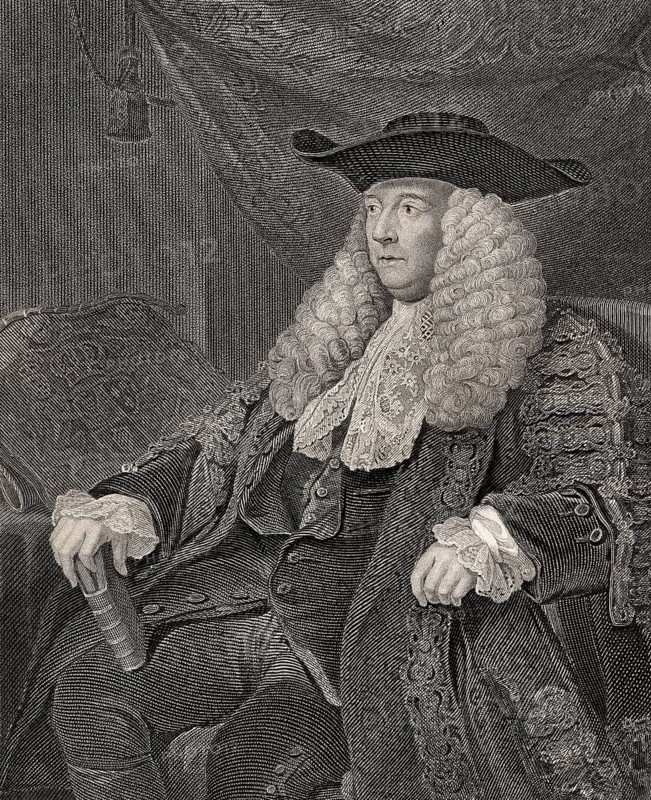 Charles Pratt, 1st Earl Camden, 1714-1794, an English lawyer, judge and Whig politician