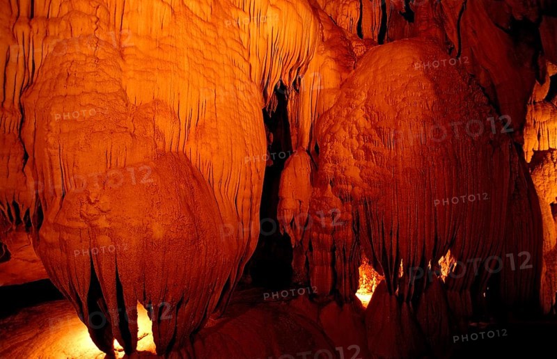 Stalactite cave, Window Cave, Borneo, Sarawak, Gunung Mulu NP, Malaysia