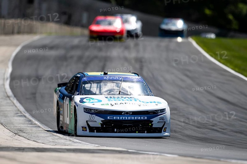 AJ Allmedinger drives on track during the Road America 180 at Road America in Elkhart Lake WI