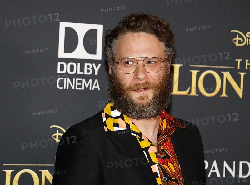 Seth Rogen at the World premiere of 'The Lion King' held at the Dolby Theatre in Hollywood, USA on July 9, 2019