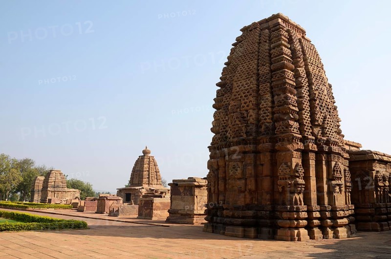 Pattadakal temple, Pattadakal, Karnataka, India, Asia