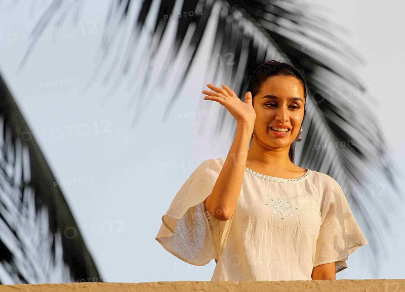 Bollywood actor Shraddha Kapoor during the Ganesh Chaturthi celebrations in Mumbai, India on September 5, 2016