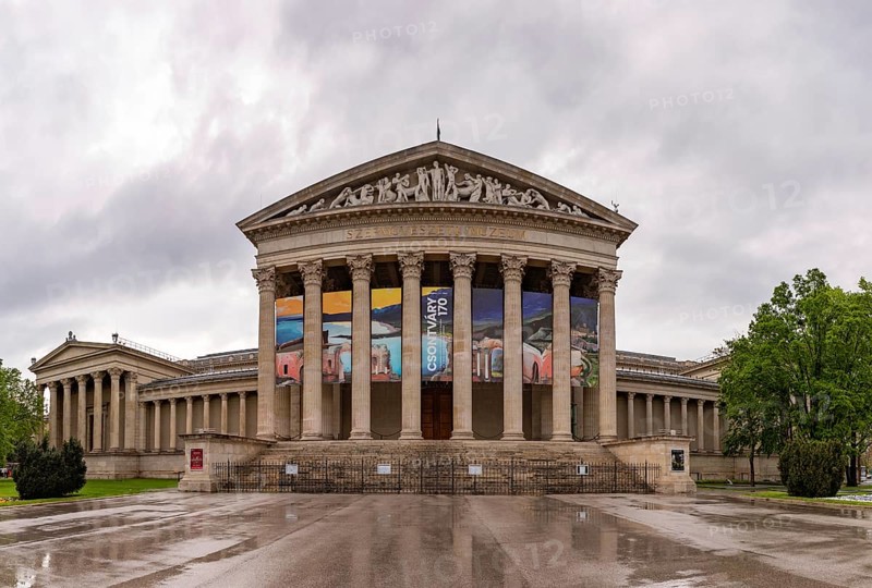 A picture of the Museum of Fine Arts of Budapest