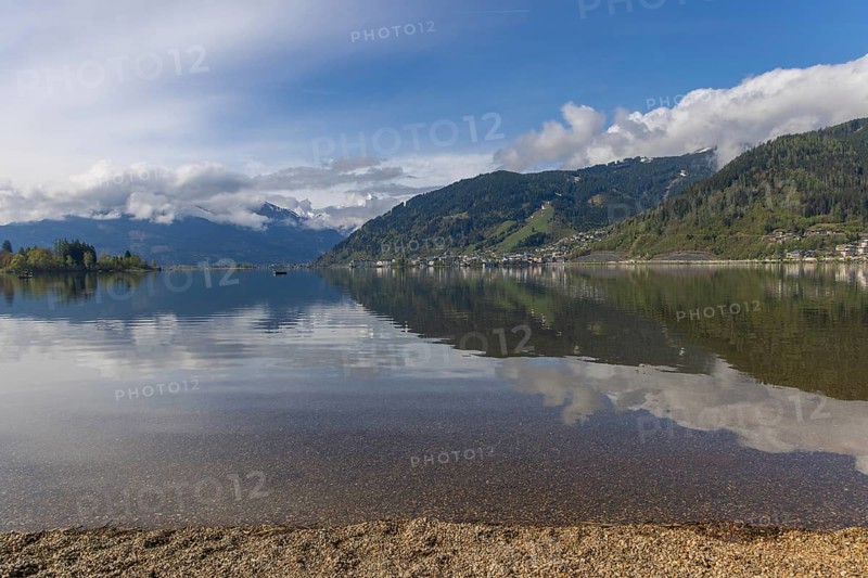 Landscape panorama, Zell am See, Pinzgau, lake, idyll