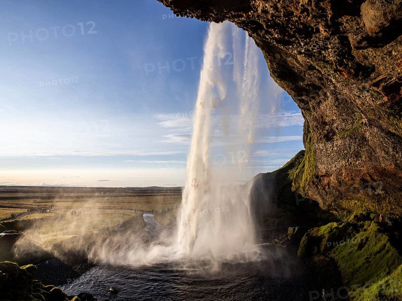 Seljalandsfoss waterfall, South Iceland, Iceland