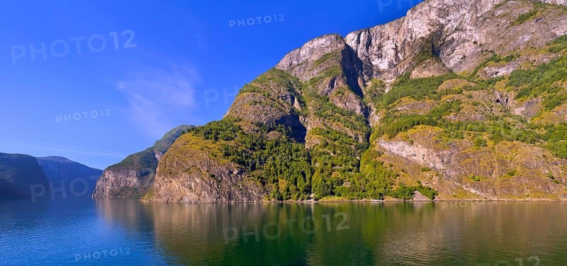 Aurlandsfjorden Fjord, Flam, Norway, Scandinavia
