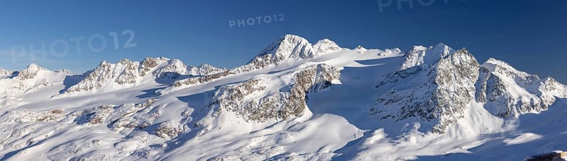 Finailköpfe, Ötztal Alps, Schnalstal glacier lifts, Kurzras, Schnalstal Valley, South Tyrol, Italy