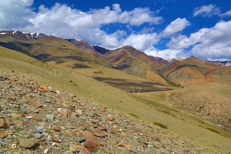 Beautiful landscape in Altai mountains, Russia, HDR image