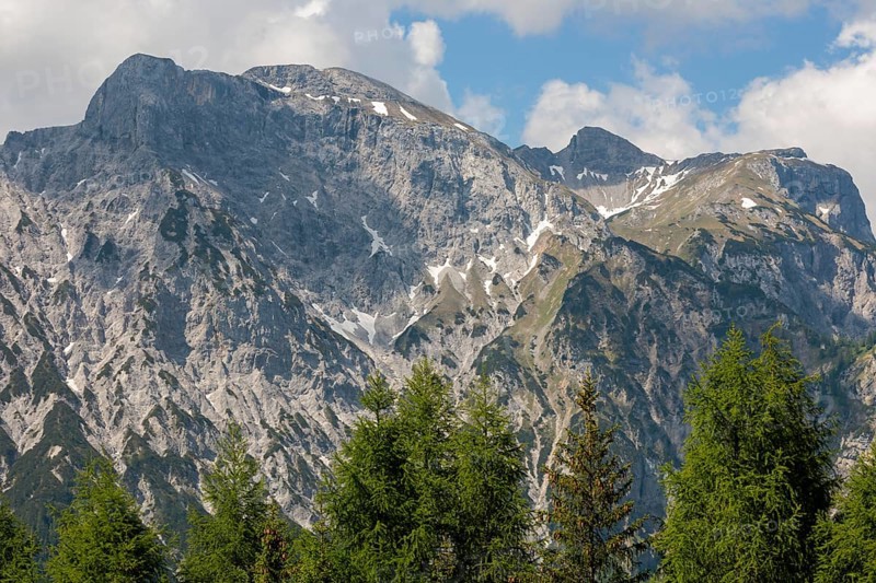 Karwendel view from the Zwölferkopf, Tyrol, Austria