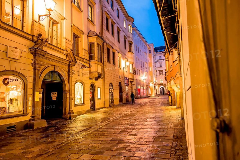 The old town centre in Linz, Upper Austria, Austria