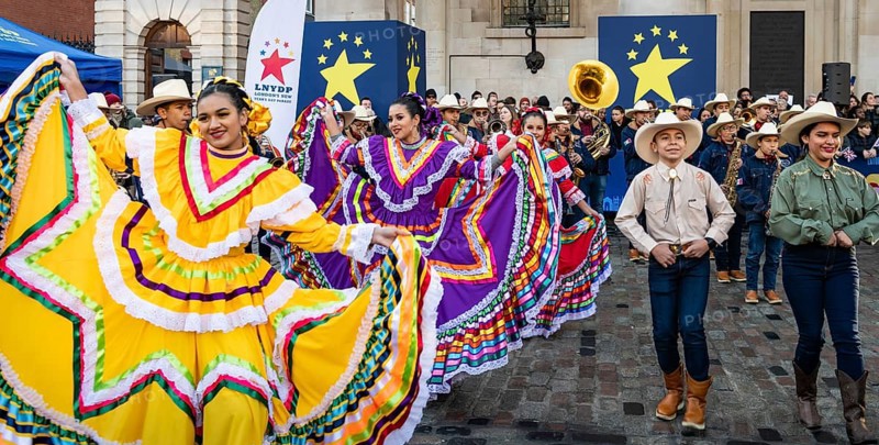 Carnival del Pueblo at Covent Garden, London, December 30 2019
