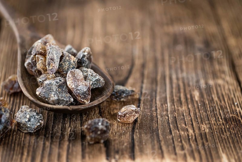 Brown Rock Candy (detailed close-up shot, selective focus)