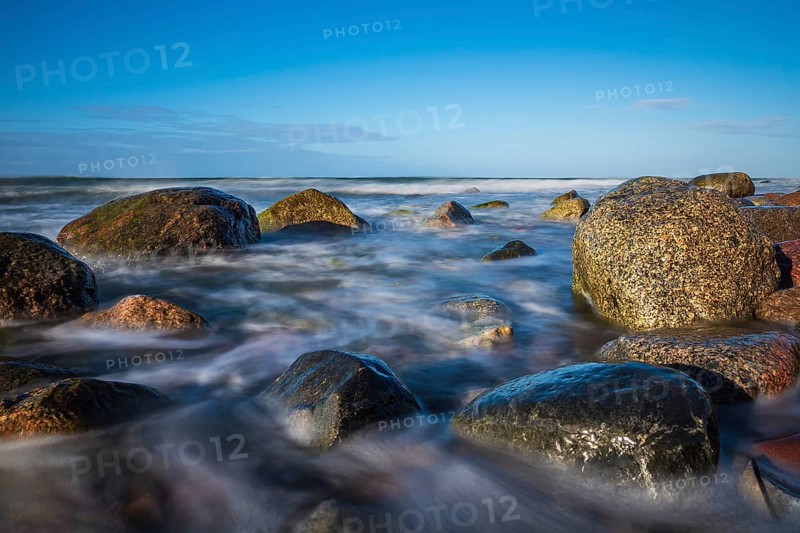 Stones on the Baltic coast near Warnemünde