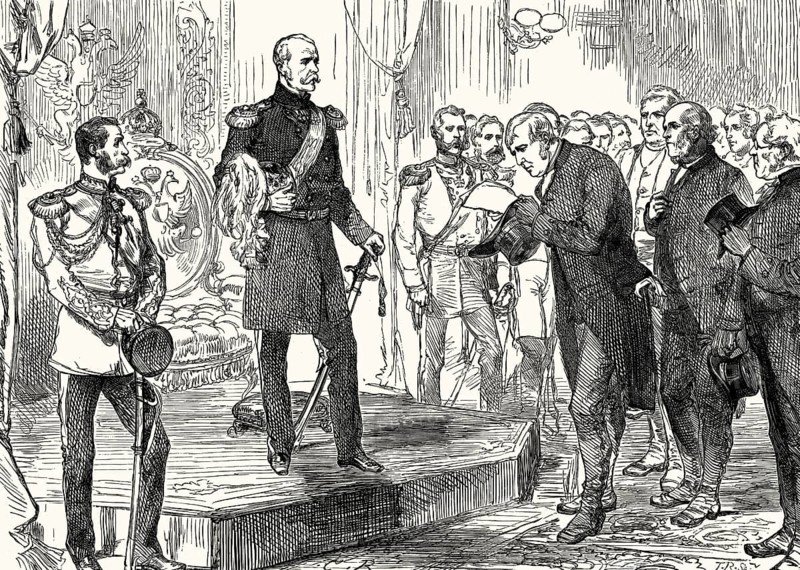 Joseph Sturge meets Tzar Nicholas I in St Petersburg, 1854, trying to prevent the outbreak of the Crimean War