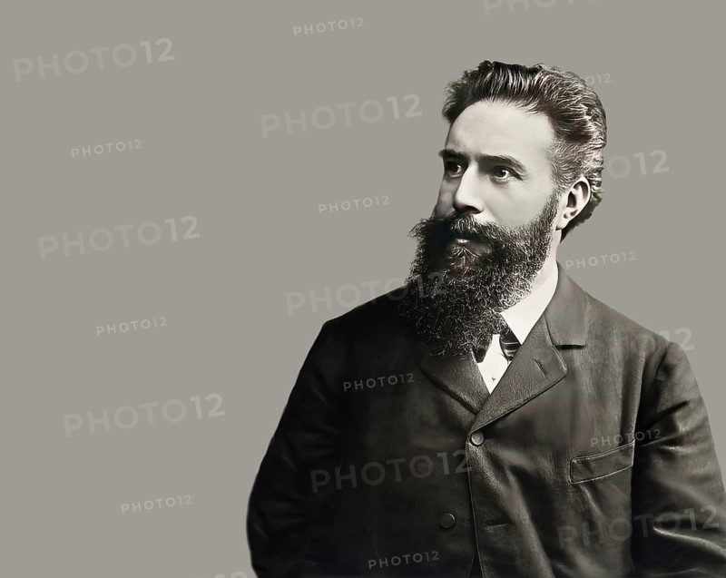 Portrait of Wilhelm Conrad Röntgen, 1845 – 1923, German mechanical engineer and physicist, digitally edited