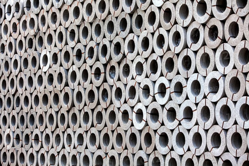 Concrete pipes, Germany