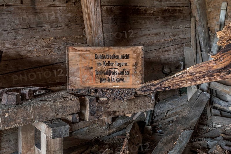 Impressions from a granary built around 1786. Mosen, Lucerne, Switzerland