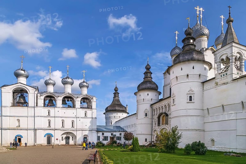 Church of the Entry of the Lord into Jerusalem in the Belfry in Rostov Kremlin, Russia